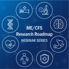 ME/CFS Research Roadmap Webinar Series icons