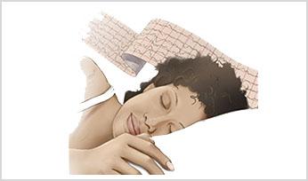 Woman sleeping on pillow - Understanding Sleep thumbnail image