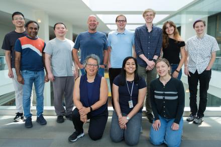Group of lab members from the Swartz lab.