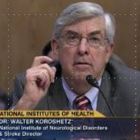 Walter Koroshetz testifying to Congress