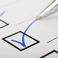 Checklist with box checked