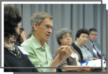 the audience at the NINDS non-profit forum