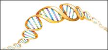 image of a DNA strand