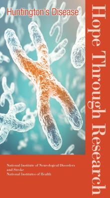 Huntington's Disease Hope Through Research brochure cover December 2017
