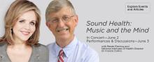 Sound Health Kennedy Center and NIH banner