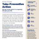 Know Stroke: Take Preventive Action flyer cover page